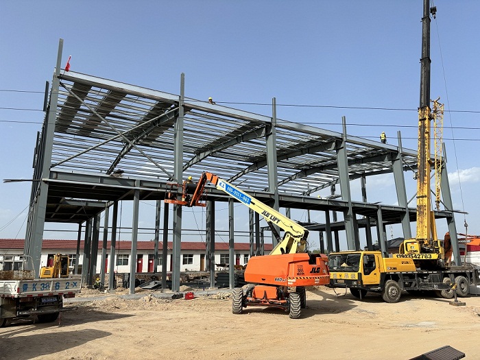 山西鋼結(jié)構廠房施工